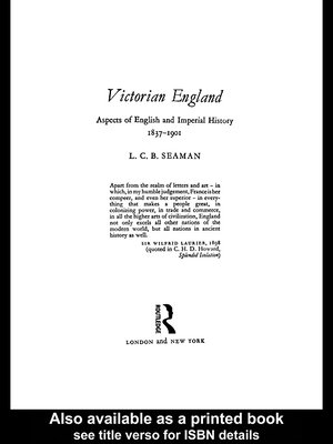 cover image of Victorian England